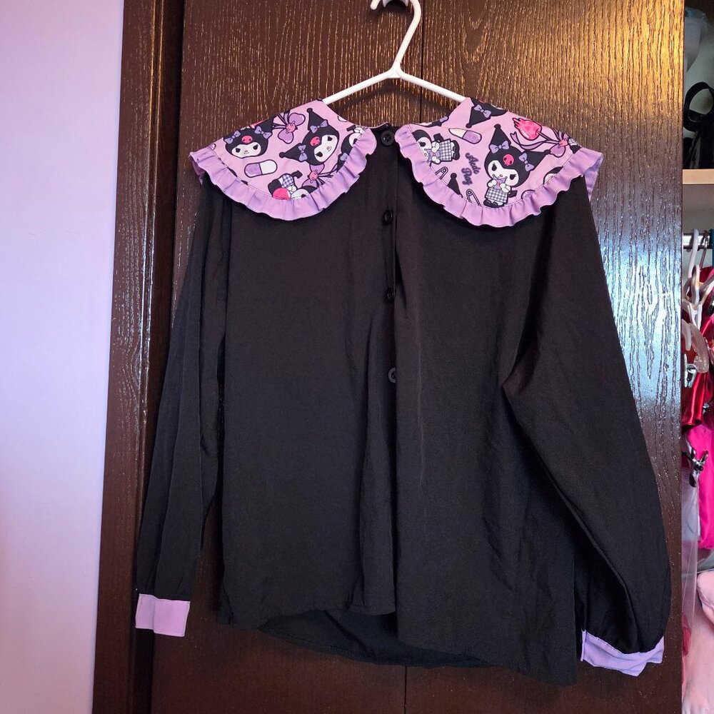 RARE ACDC RAG Kuromi Sailor Blouse